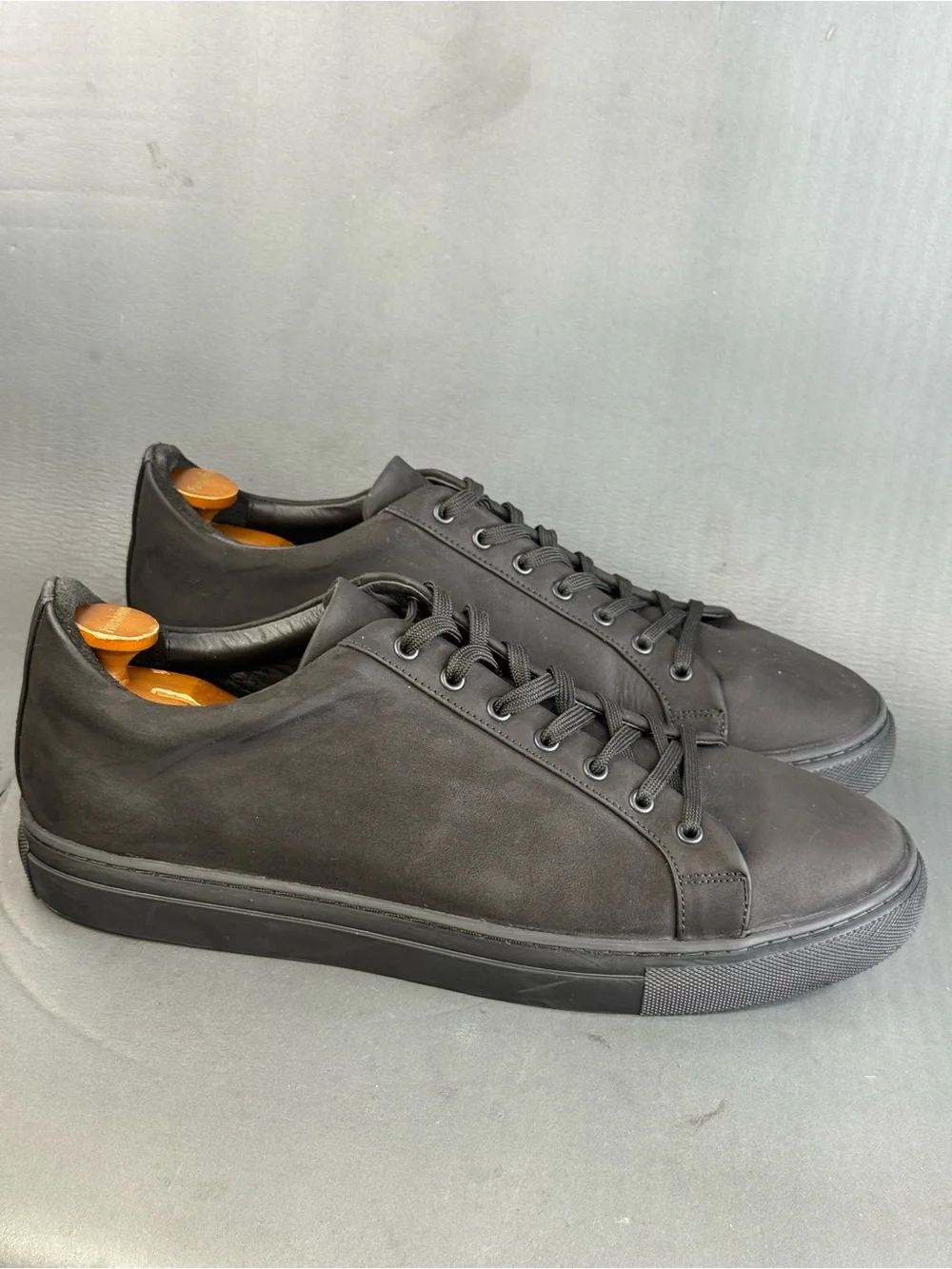Thursday Boot Company Men's Premier Low Top Sneakers Black Matte size 14